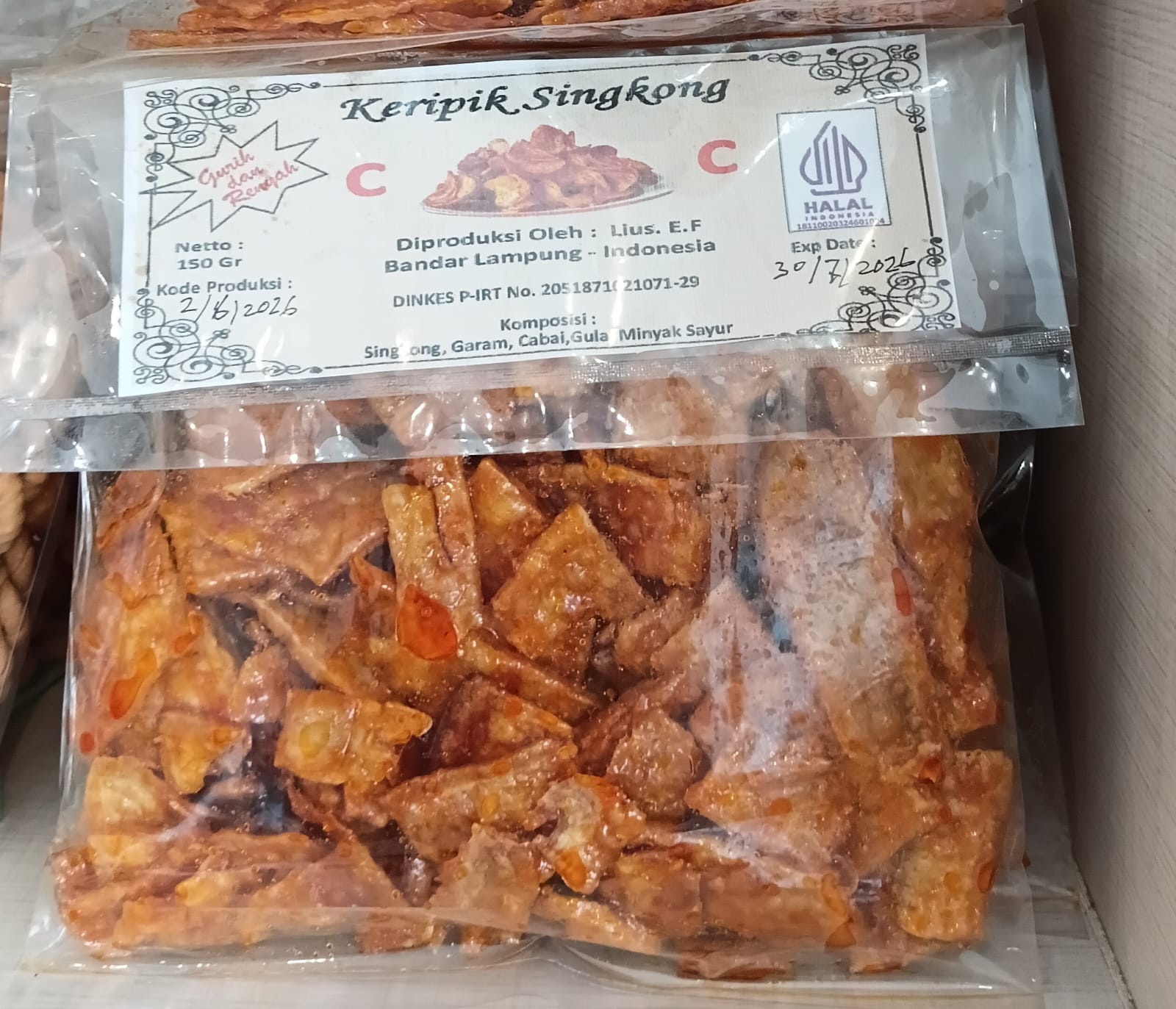 singkong balado 